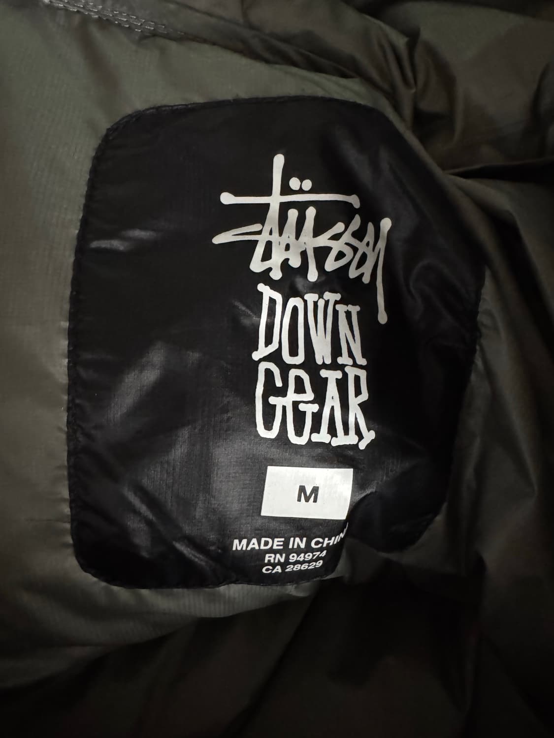 스투시 립스탑 패딩 M 상품이미지3