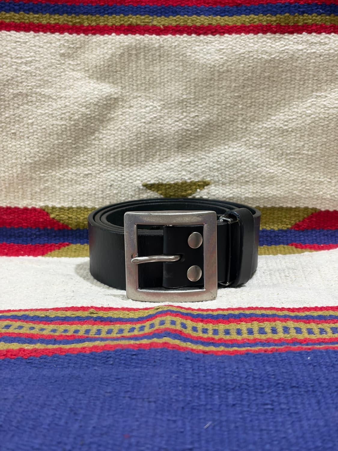 이태리 리얼레더 싱글핀 개리슨 벨트 상품이미지1