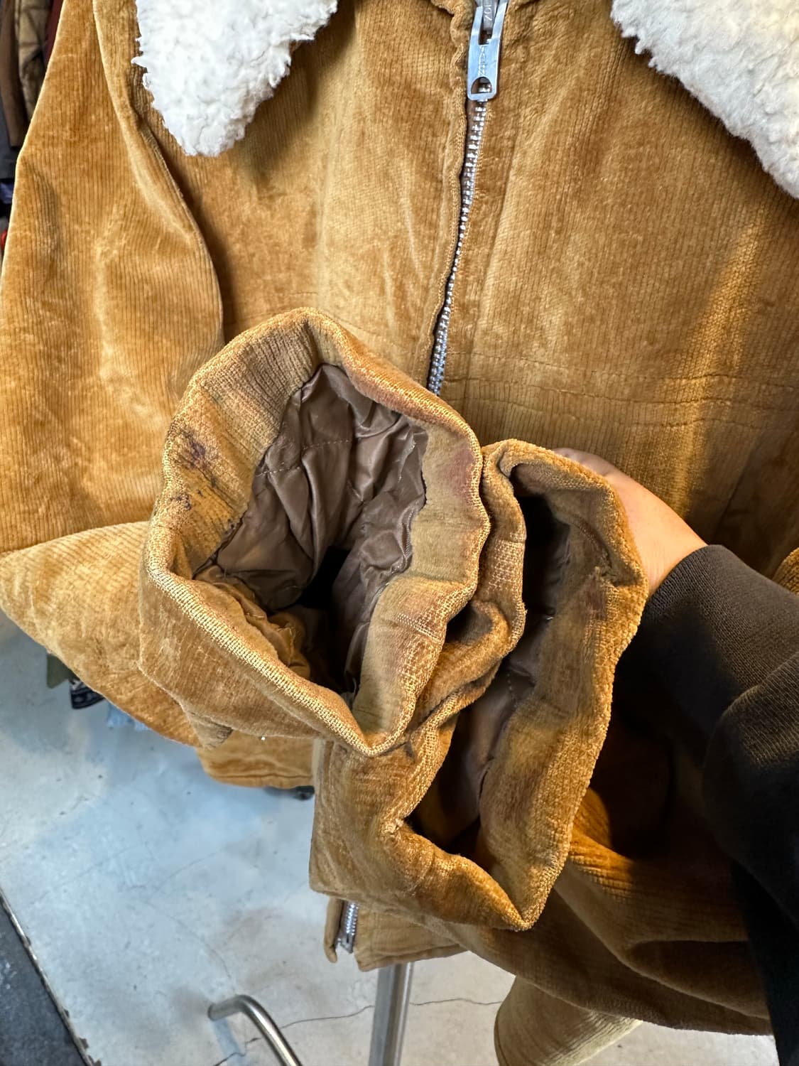 80s 울리치 쉐르파 워크 자켓 상품이미지6