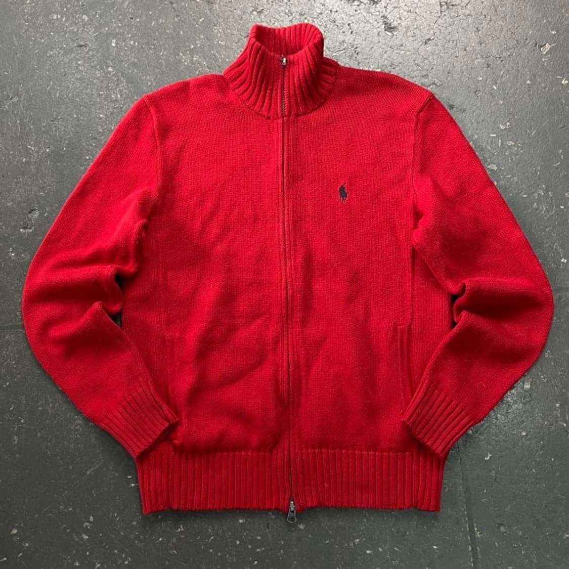 90-95 폴로 랄프로렌 니트집업 상품이미지1