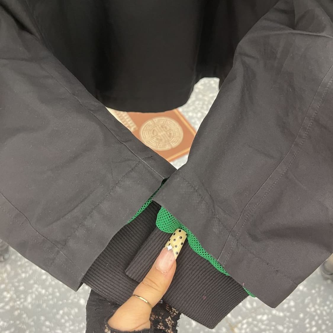 푸마 스포티 키치 올드스쿨 자메이카 바람막이 자켓 M C09995 상품이미지7