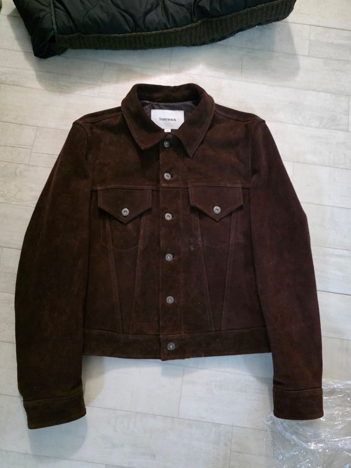 토니웩 카우하이드 스웨이드 자켓 M 상품이미지1