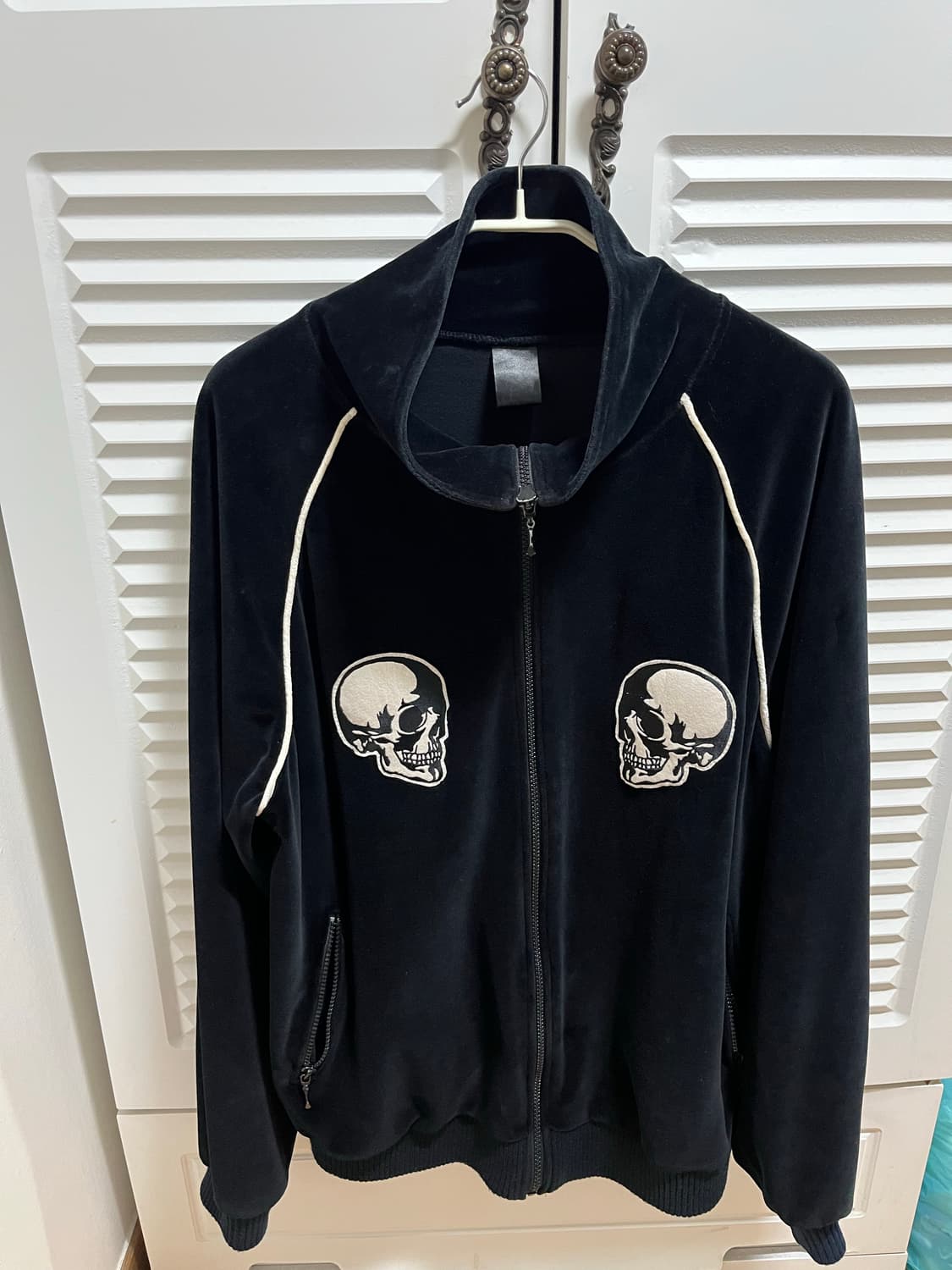 [4]넘버나인 04 벨루어 트랙자켓 상품이미지1