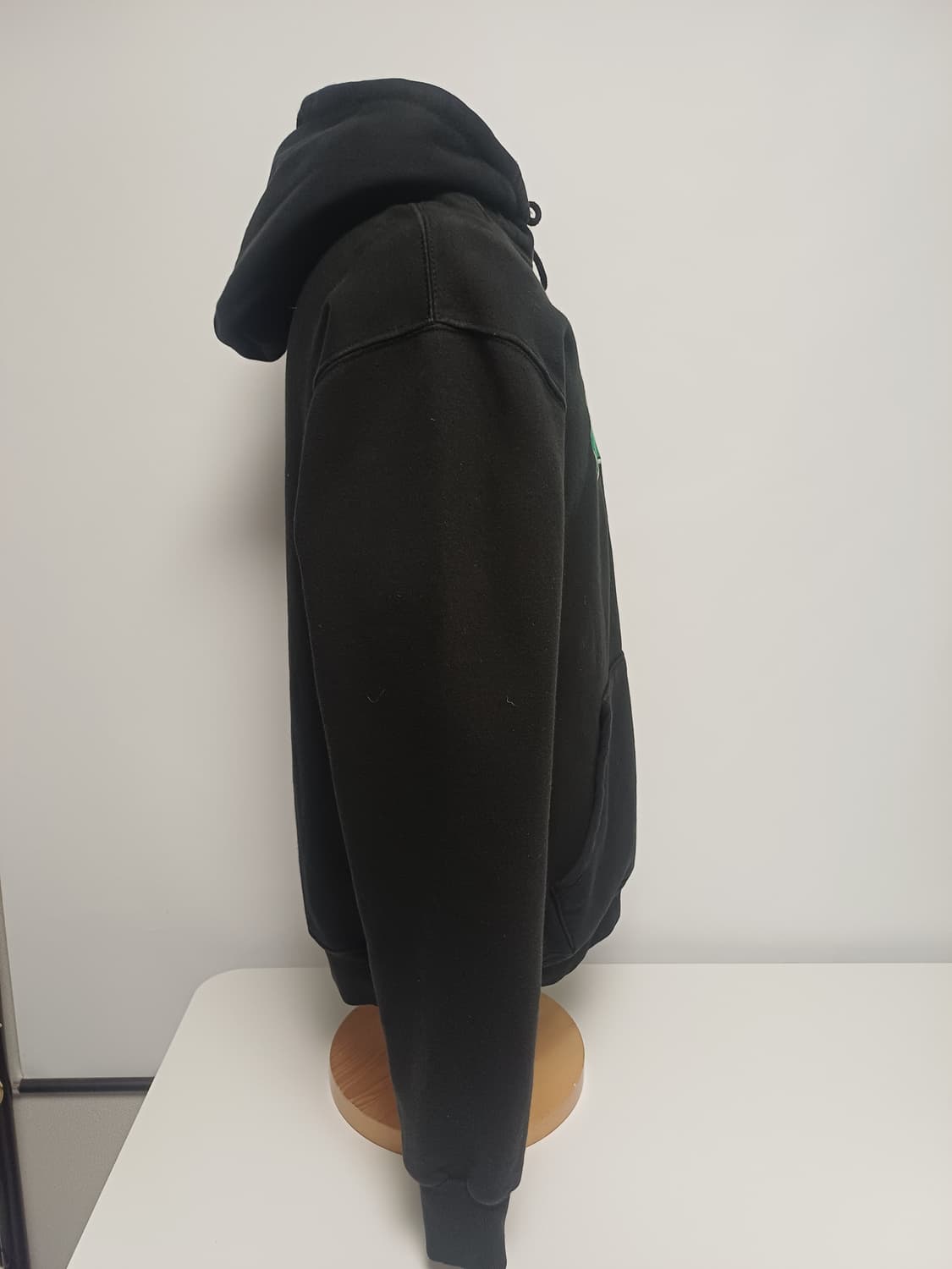 라코스테 빅 크로커다일 자수 후드티 (블랙/M/황금기장) 상품이미지2