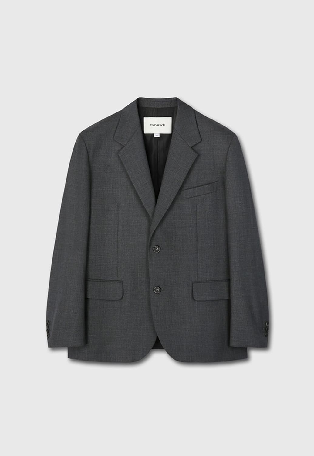 토니웩 시그니처 2-버튼 블레이저 그레이 상품이미지1