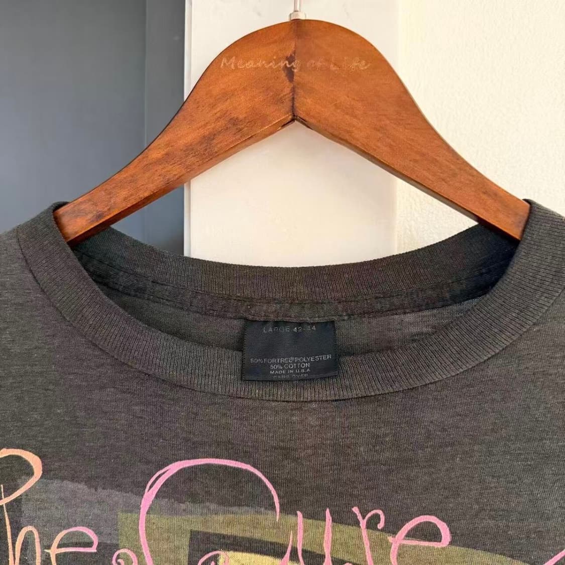 빈티지 90s The Cure 티셔츠 상품이미지2