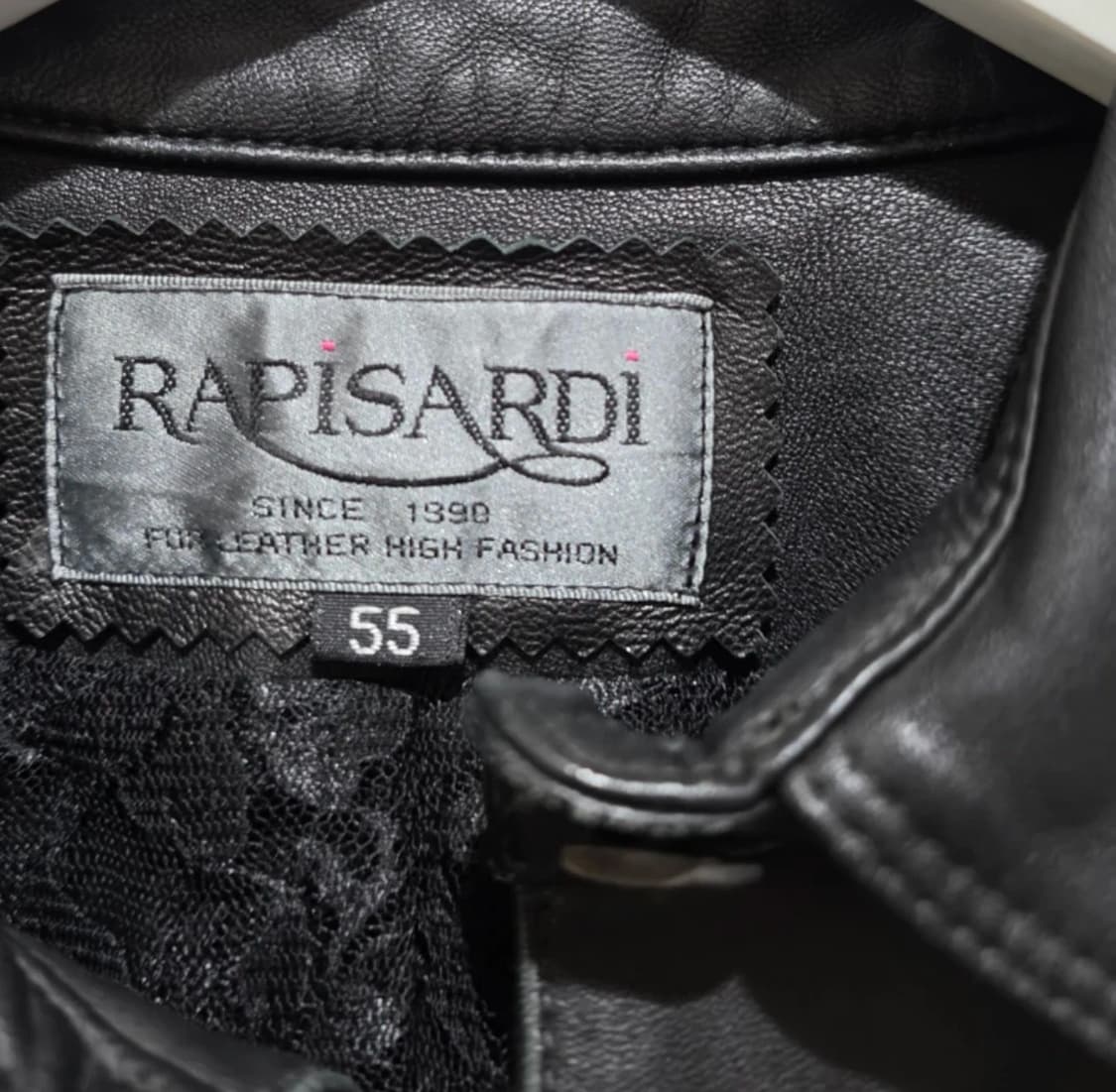 고스 펑크 블랙 빈티지 레더 자켓 55 상품이미지3