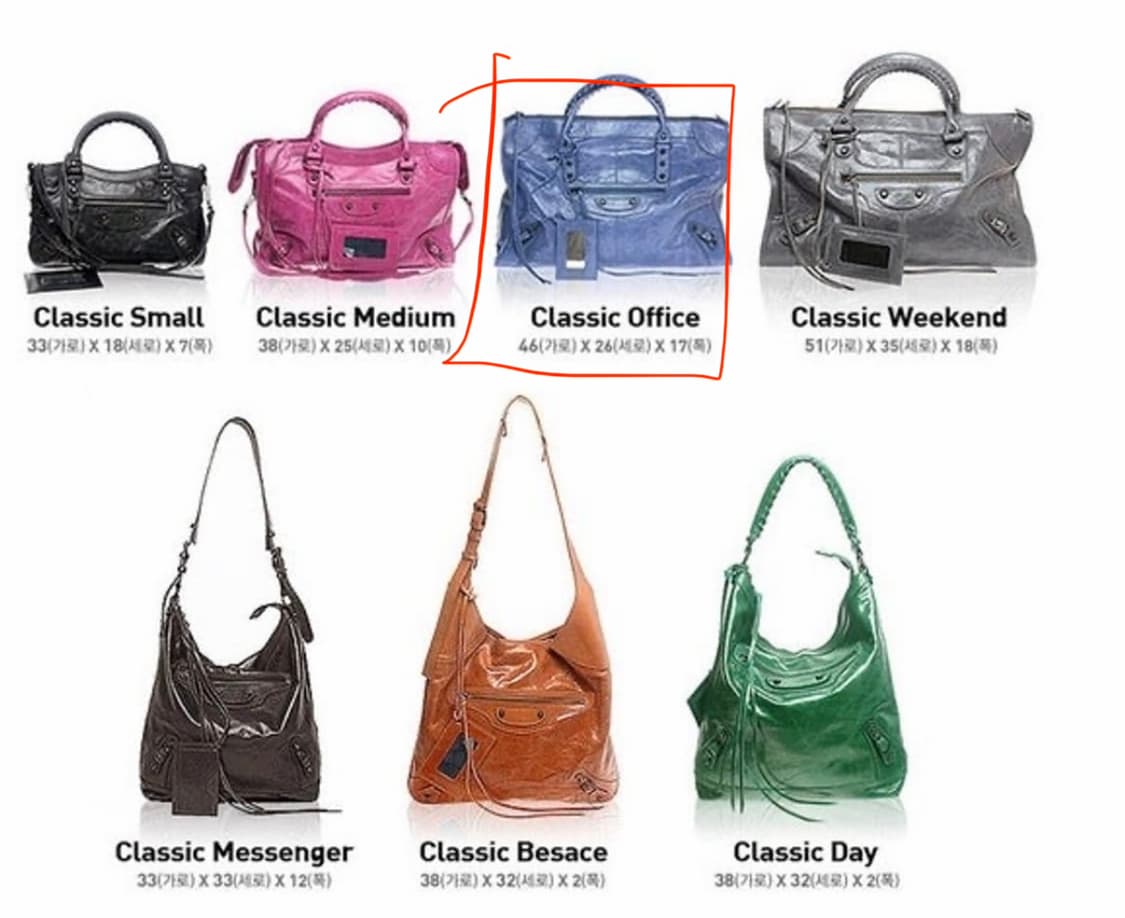 발렌시아가 오피스백, 워크백 구매 원합니다 상품이미지4