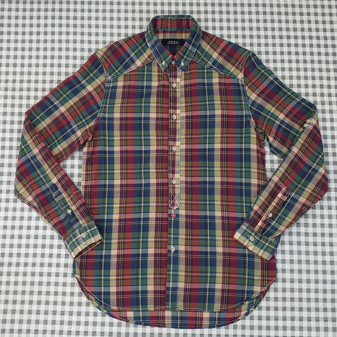 아스페시 린넨 긴소매 셔츠 남자95 상품이미지1