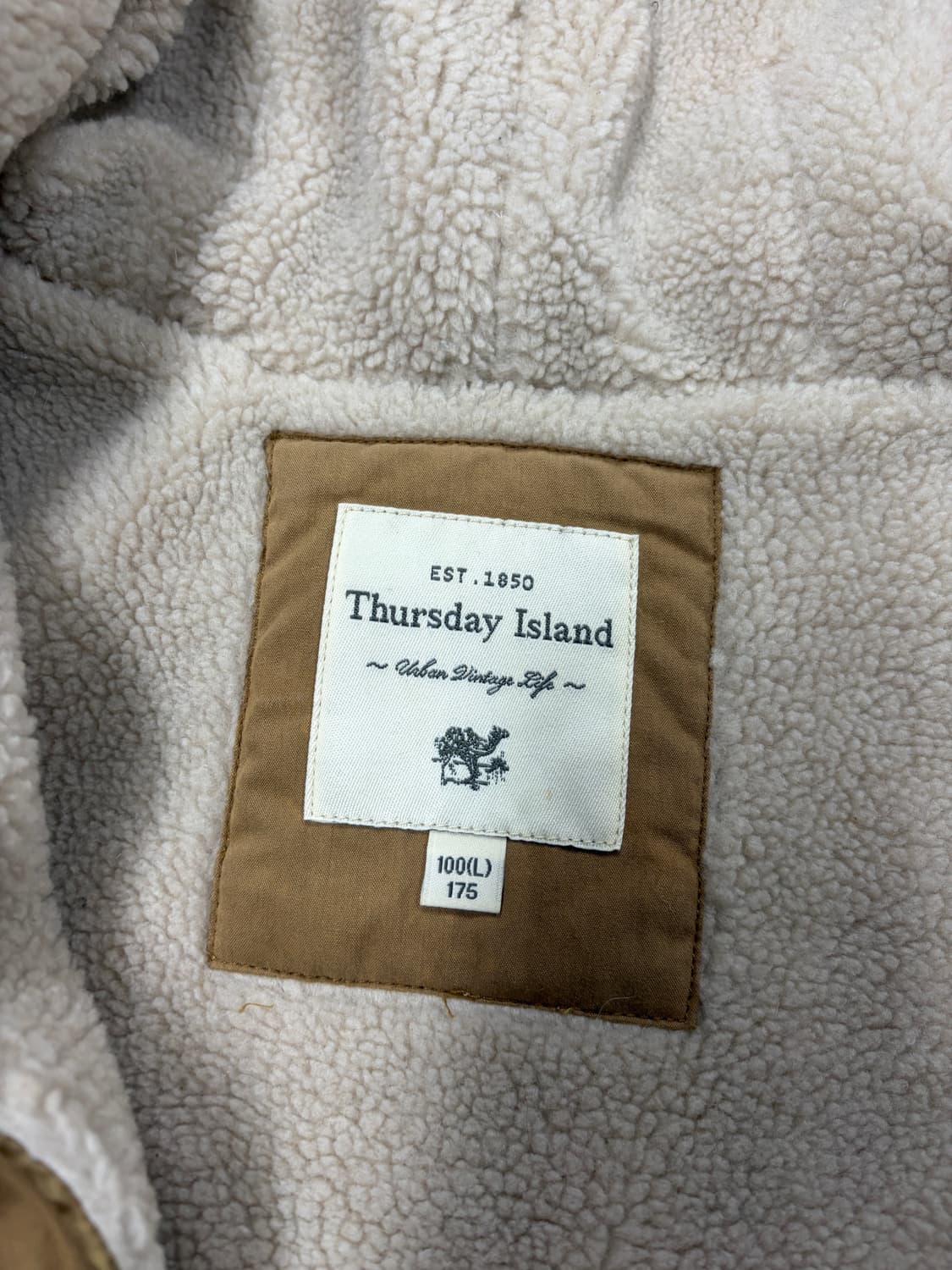 썰스데이 아일랜드 양털 야상 상품이미지7