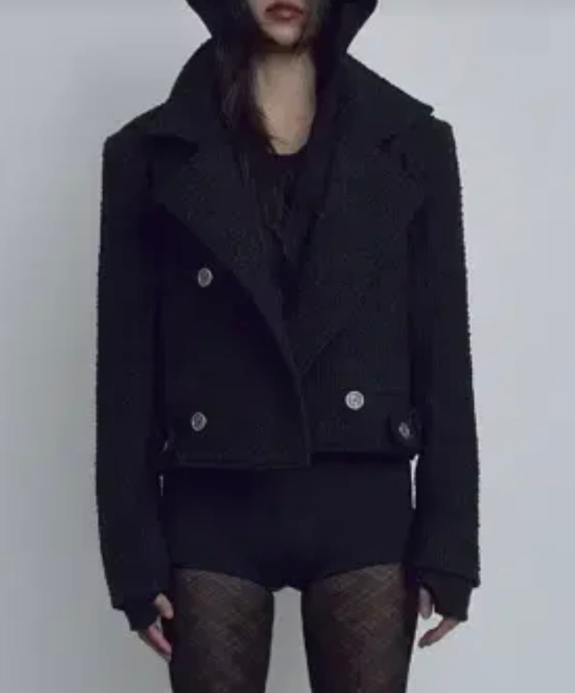 보헤미안 서울 벨티드 트위드 자켓  상품이미지1