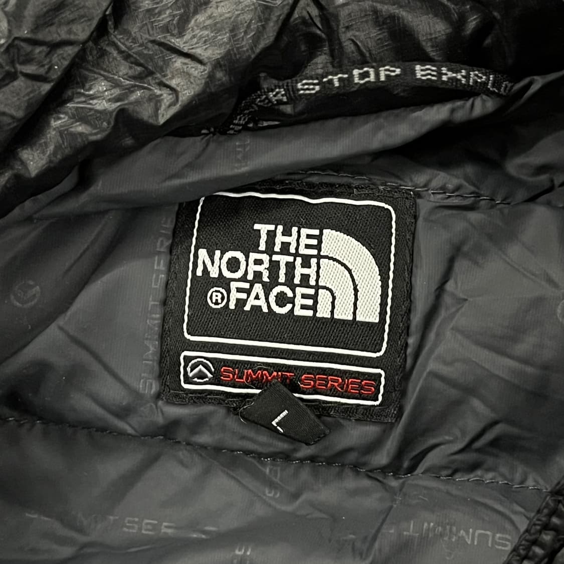 [정품/L] 노스페이스 써밋 패딩 블랙 b16 상품이미지5