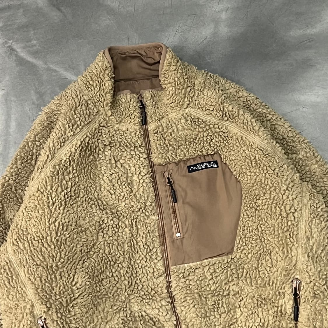  Ships 리버시블 플리스 집업 y15412 상품이미지3