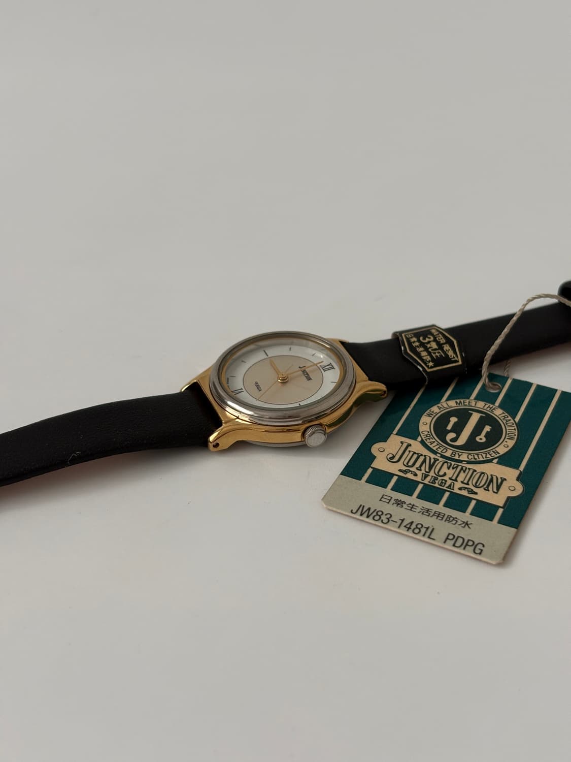 1980s Silver Bezel Gold Ladies Quartz 상품이미지5