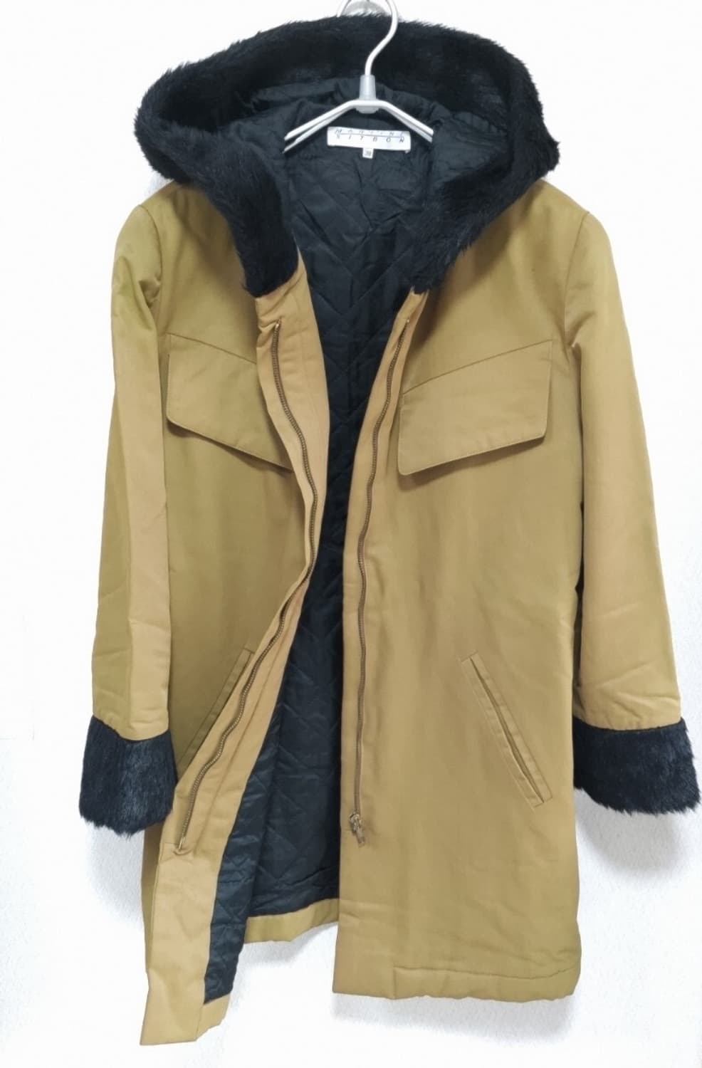 MARTINE SITBON  90s 보아 퍼 코트 상품이미지2