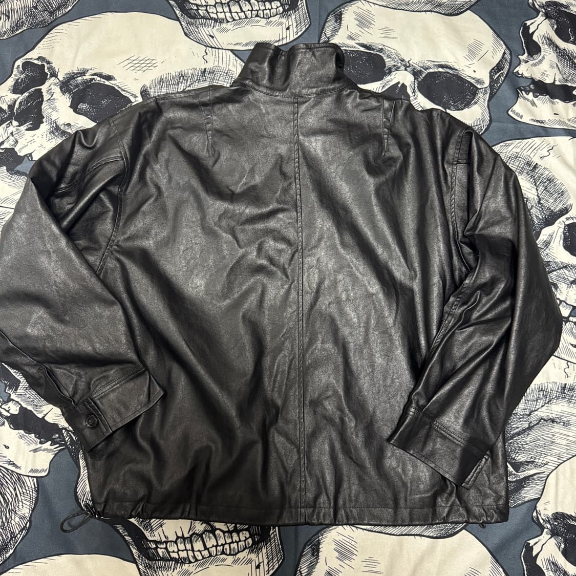 파르티멘토 비건 와이드핏 가죽자켓 L사이즈 상품이미지2