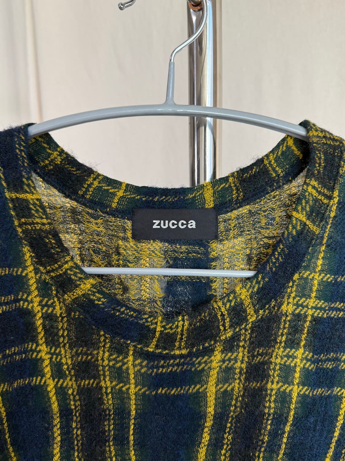 Zucca 체크 울 원피스 상품이미지7