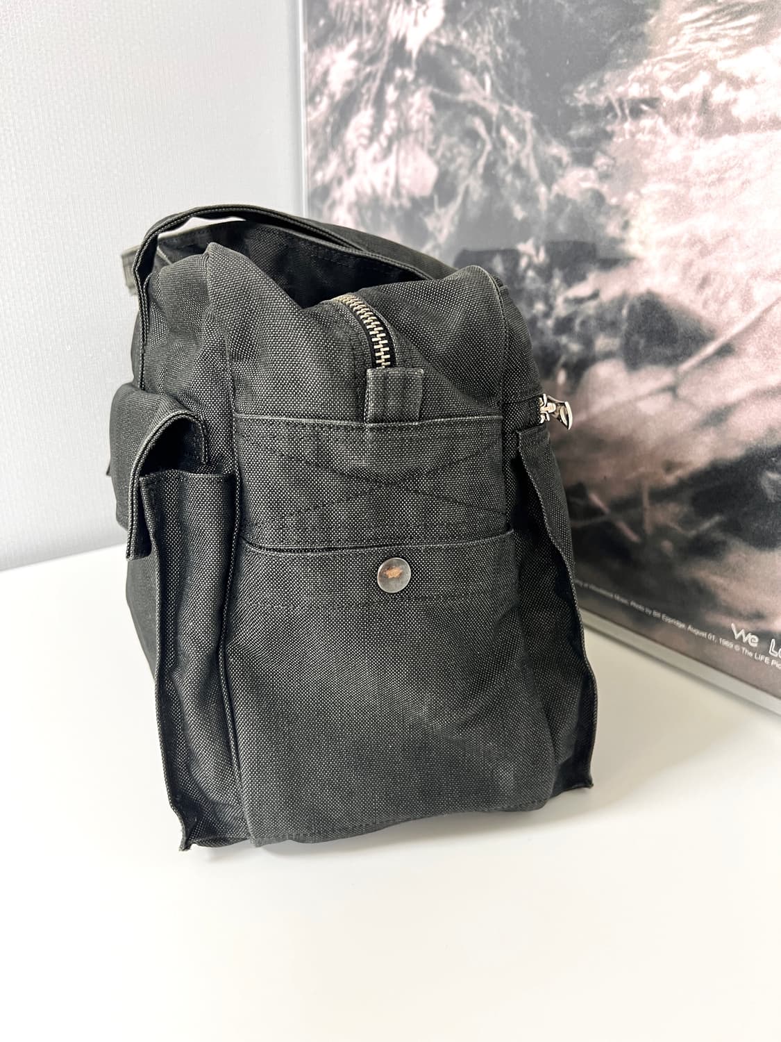 PORTER SMOKY-SHOULDER BAG L (Black)  상품이미지5