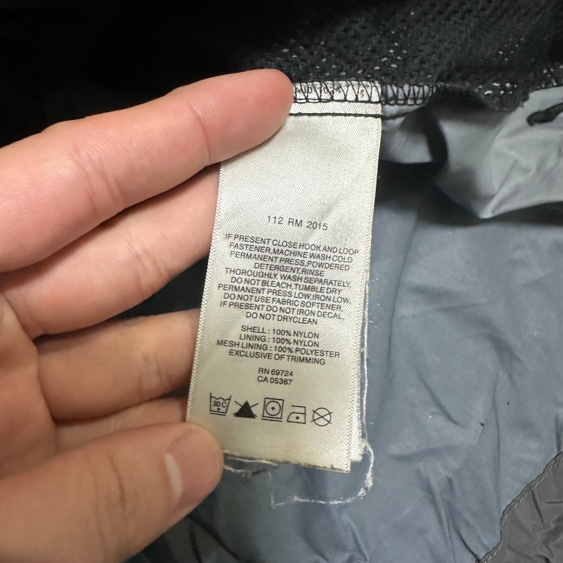 (XL) 컬럼비아 옴니쉴드 투톤 바람막이 자켓 블랙/그레이 상품이미지3