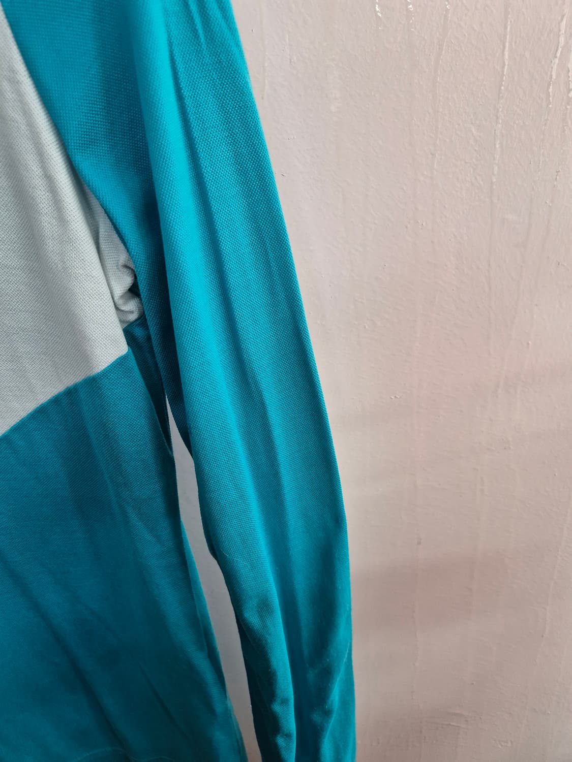 먼싱웨어 여성용 긴팔 폴로티 셔츠 블루/화이트 상품이미지5