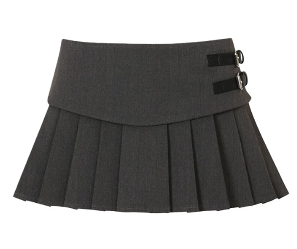 페인오어플레져 샬롯 스커트 s 차콜 상품이미지1