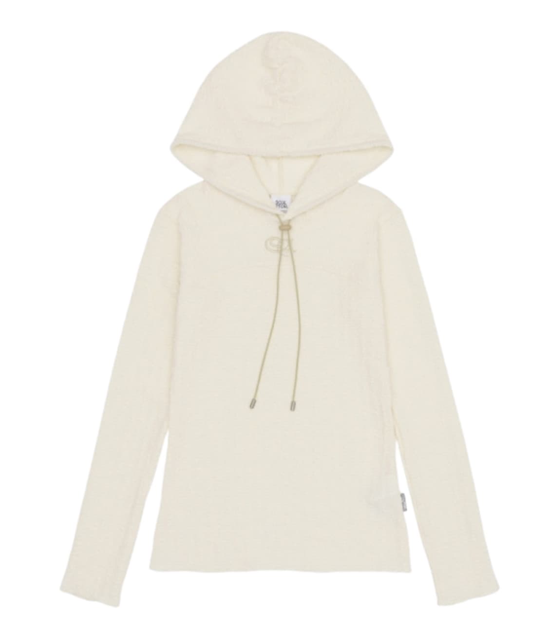 스컬프터 이스트링 크링클 후드 아이보리 상품이미지1