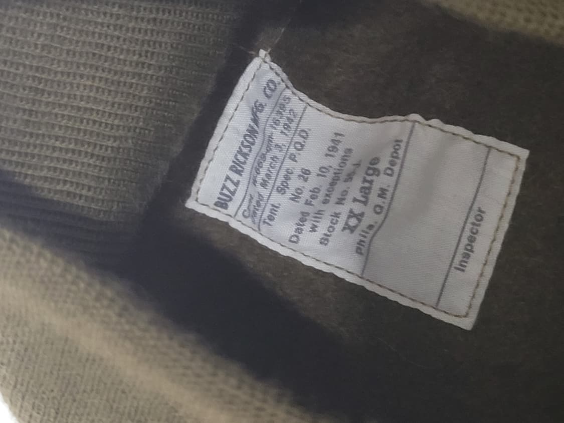 버즈릭슨 슬래쉬 포켓 탱커 자켓 XXL (카키) 상품이미지3