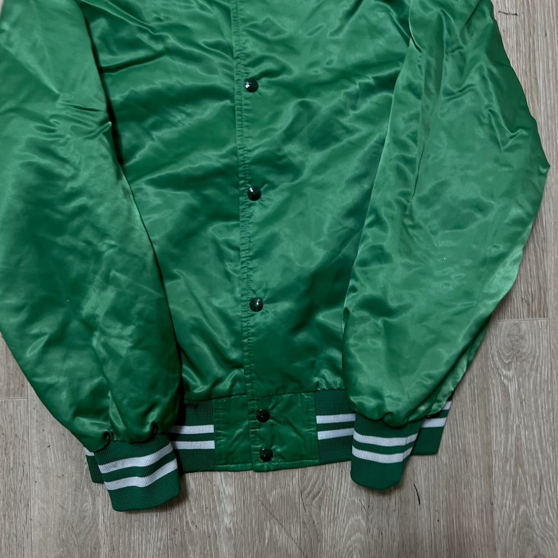 USA 아메리카 빈티지 새틴 스타디움 자켓 L/100  상품이미지3