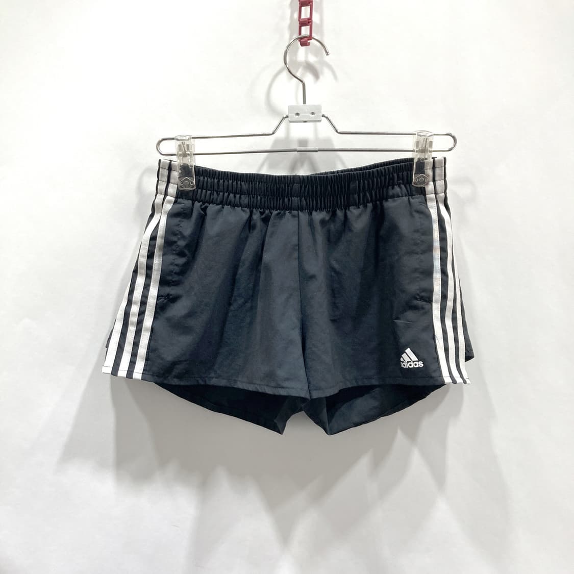 아디다스 여성 밴딩숏츠 블랙 L  상품이미지1