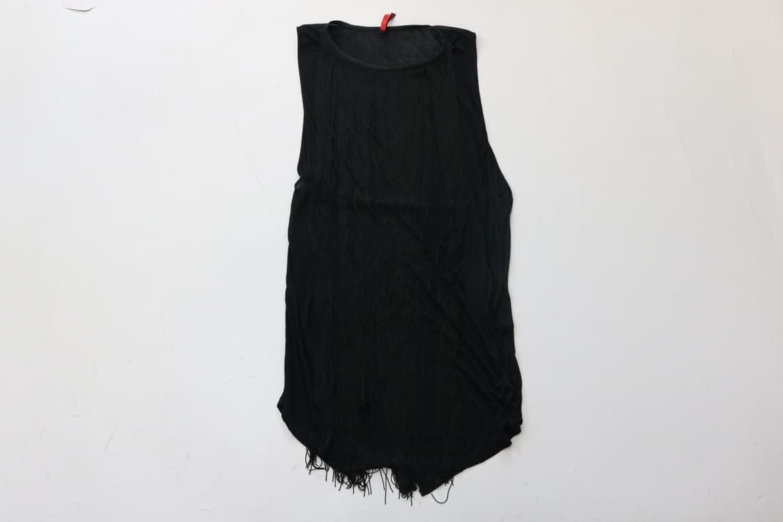 IMPERIAL 임페리얼 빈티지 웨스턴 프린지 무드 민소매 티셔츠  상품이미지3