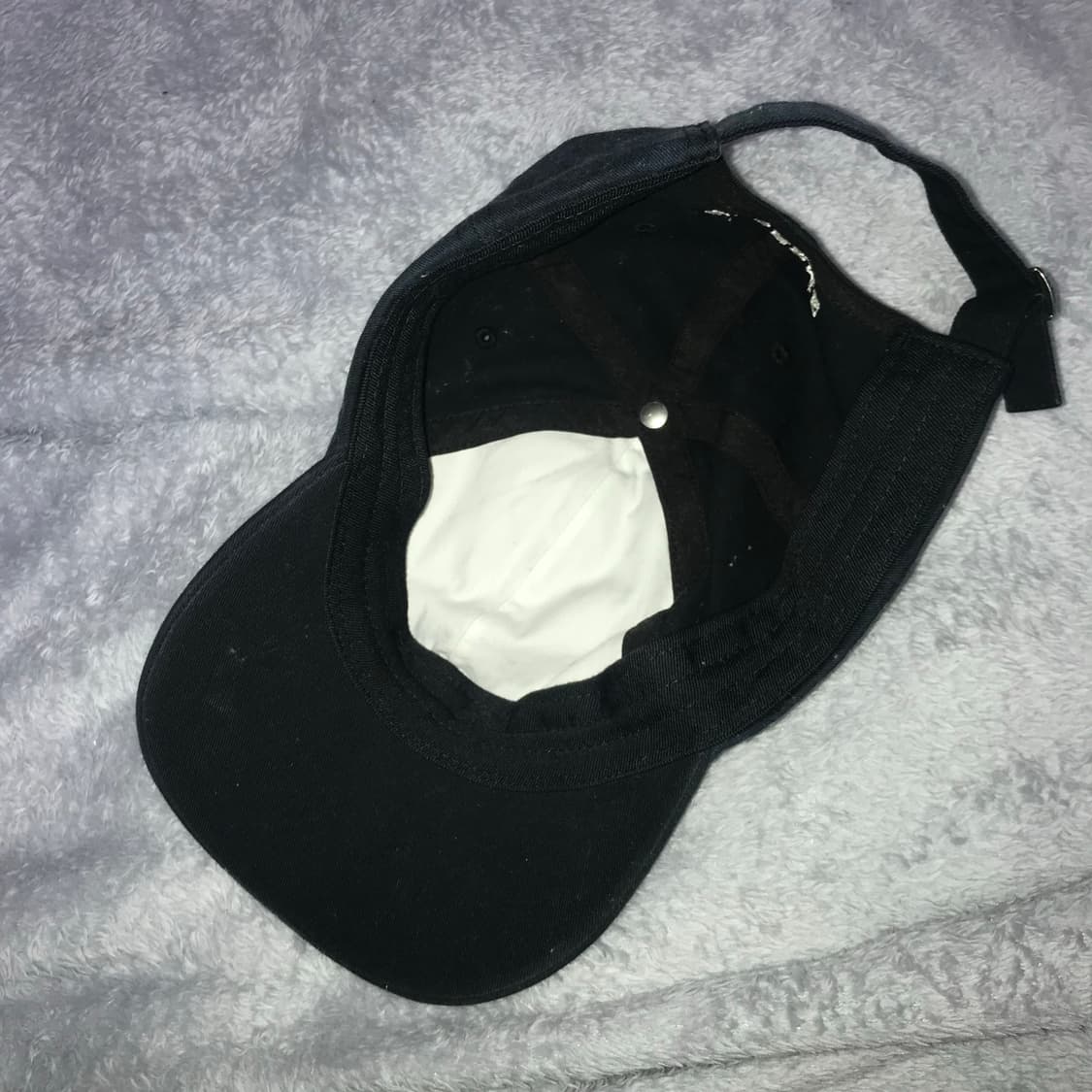 슈프림 리버티 6-패널 블랙 - 24FW 슈프림 빈티지 펑크 볼캡 모자 상품이미지3