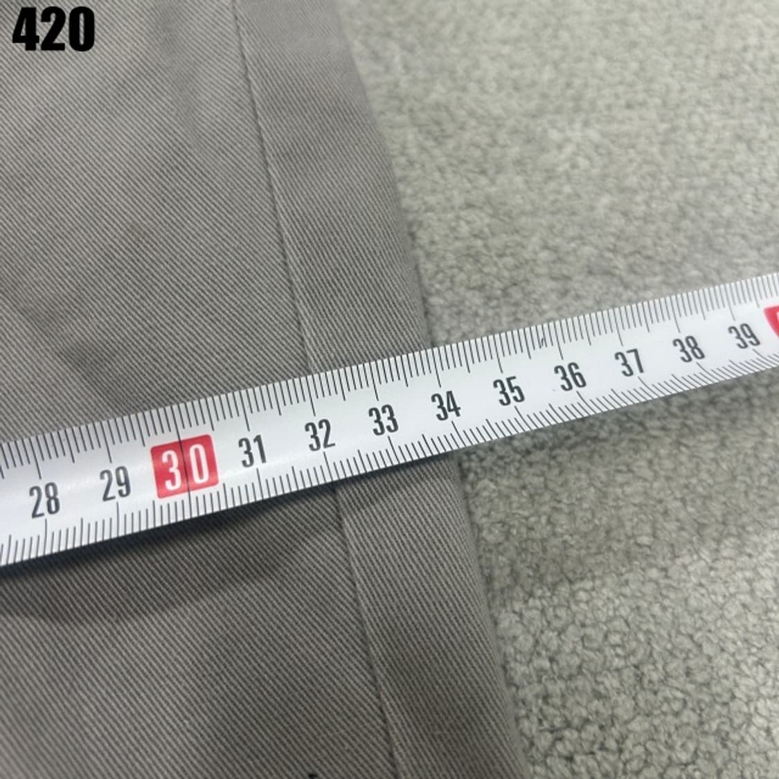 폴로 회색 남성 면바지  상품이미지5