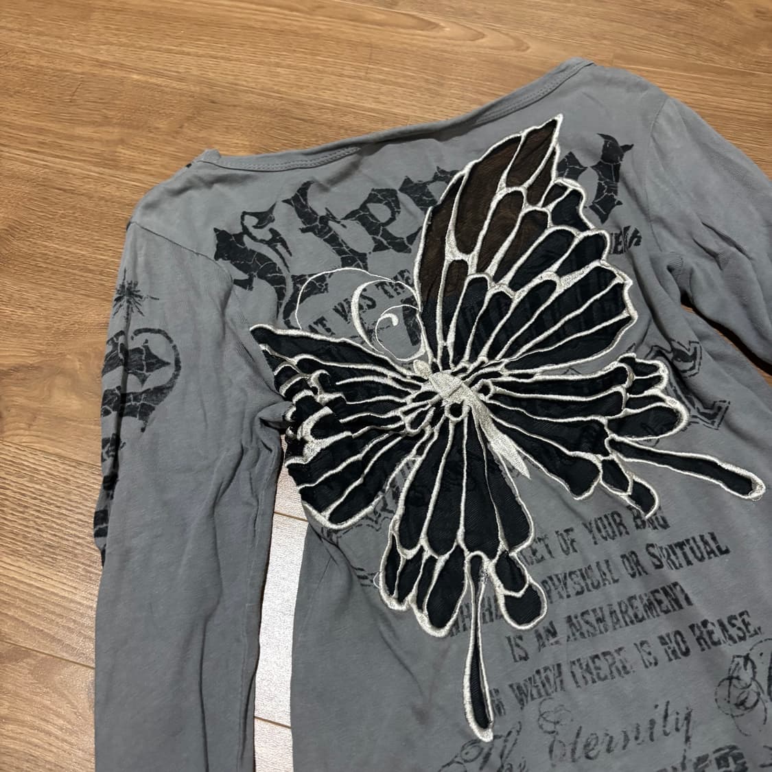 “Glitz” 00’s Design butterfly Sleeve 상품이미지9