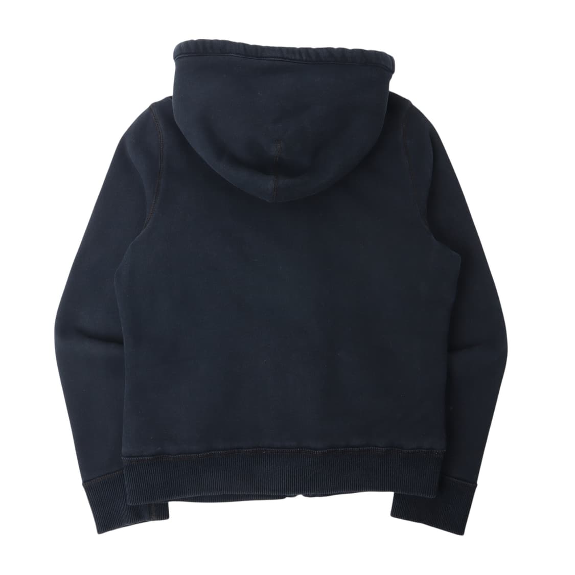 아베크롬비 네이비 아치로고 쉐르파 후드집업 상품이미지5