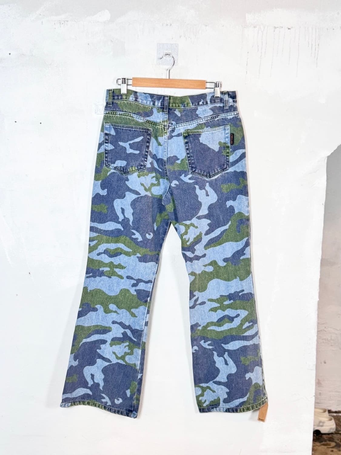 Revolt jeans y2k 카모 플라주 부츠컷  상품이미지2