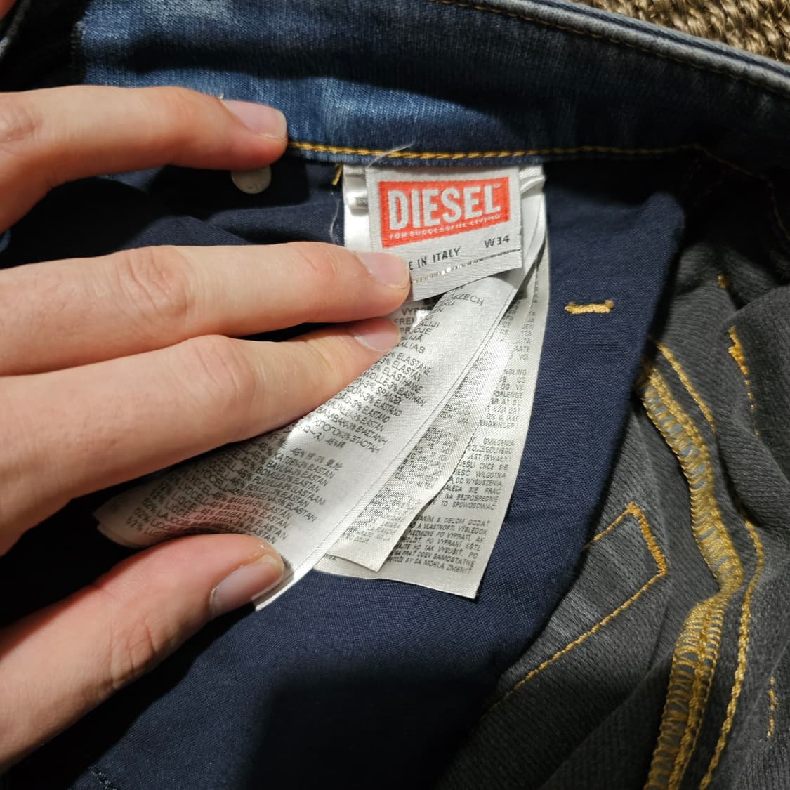 DIESEL 크롤리 데님 팬츠 상품이미지5