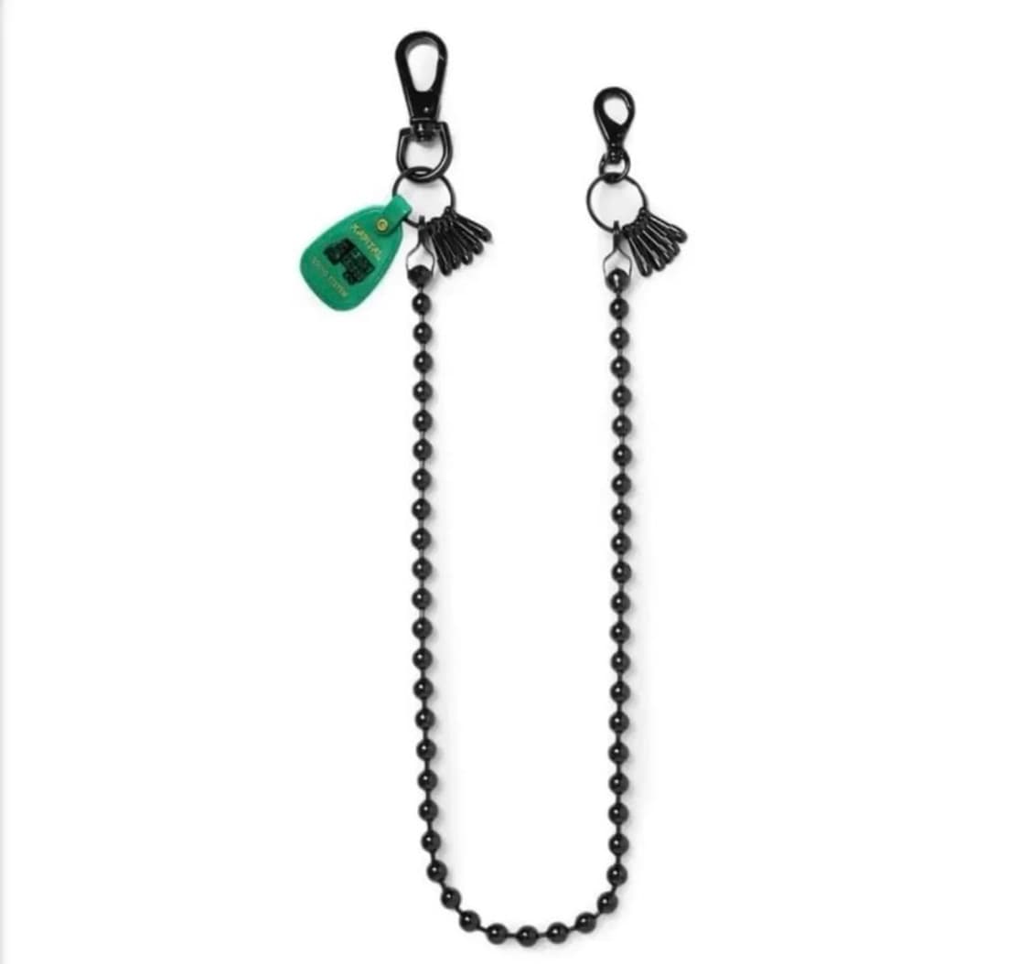 케피탈 볼체인 키체인 블랙 상품이미지1