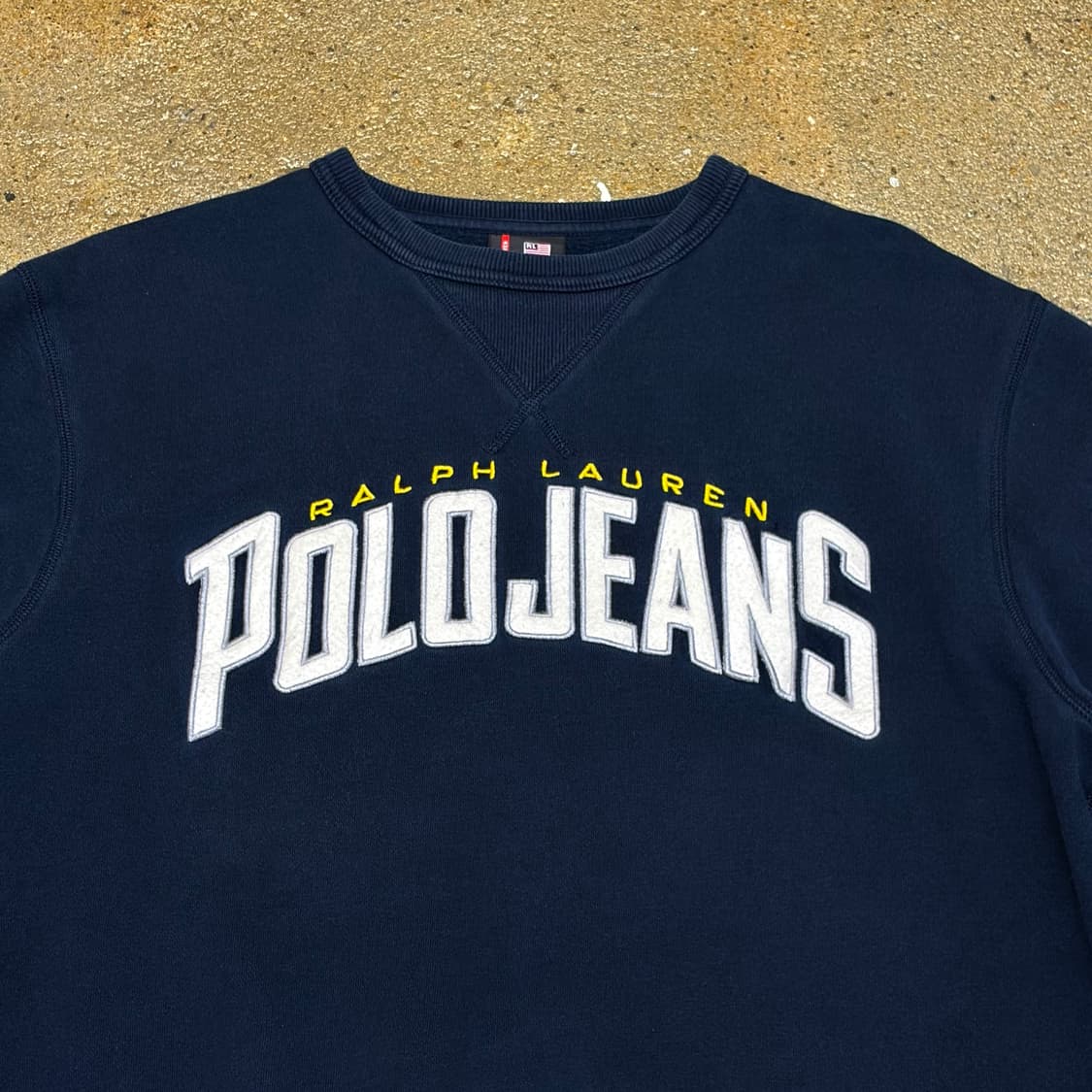 00s 미국 빈티지 폴로랄프로렌 폴로진 빅로고 맨투맨 상품이미지3
