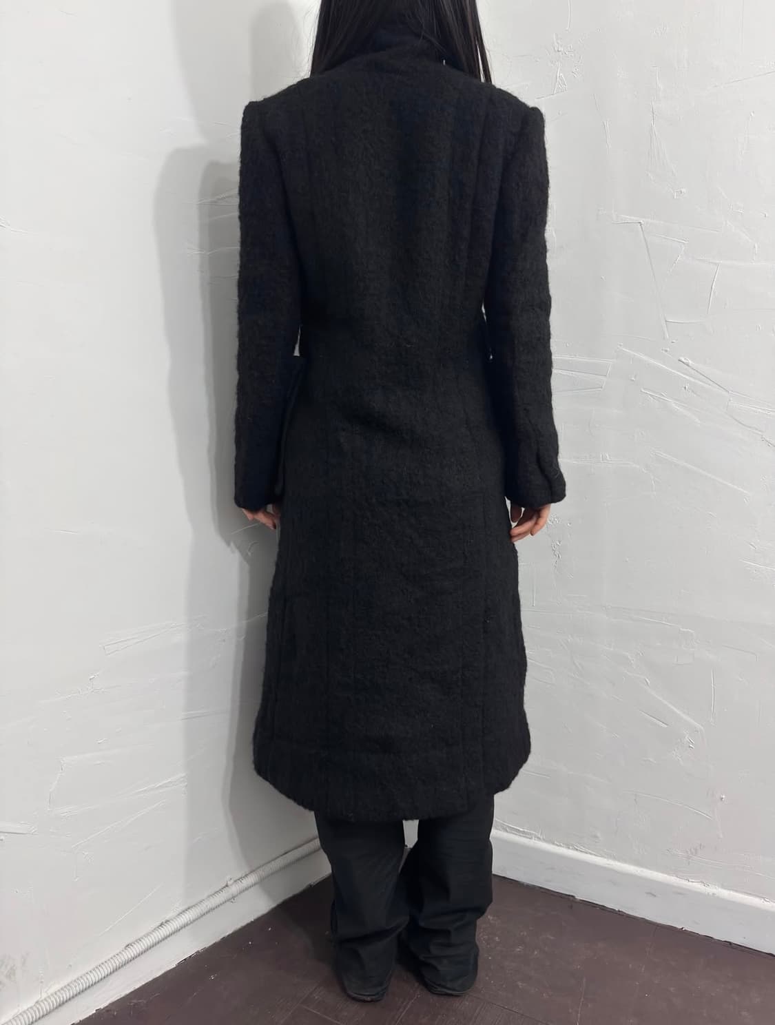 Black long coat (chanel style) / 블랙 코트 상품이미지7