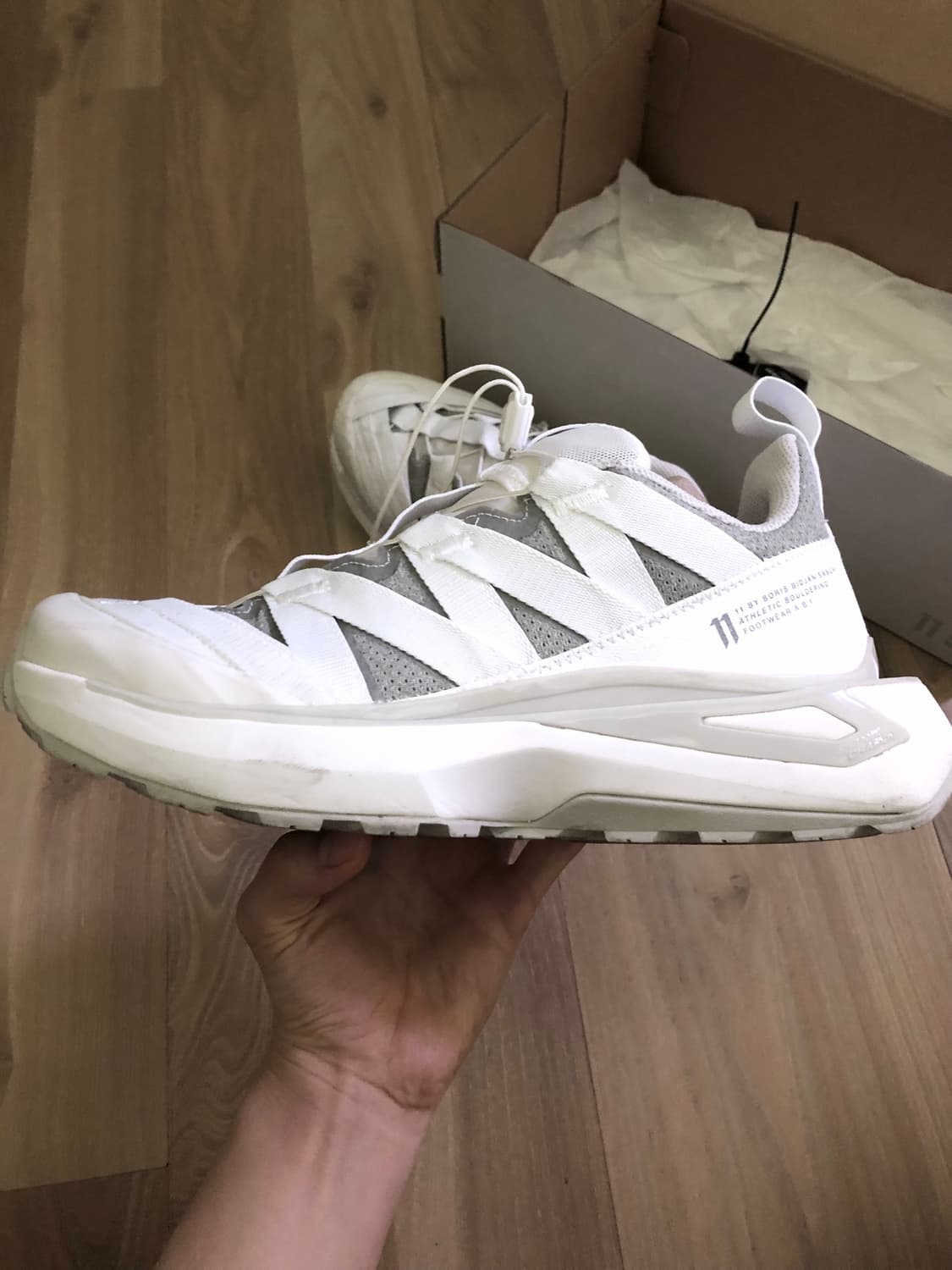 살로몬 x 보리스 비잔 사베리 11S A.B.1 화이트 250 상품이미지4
