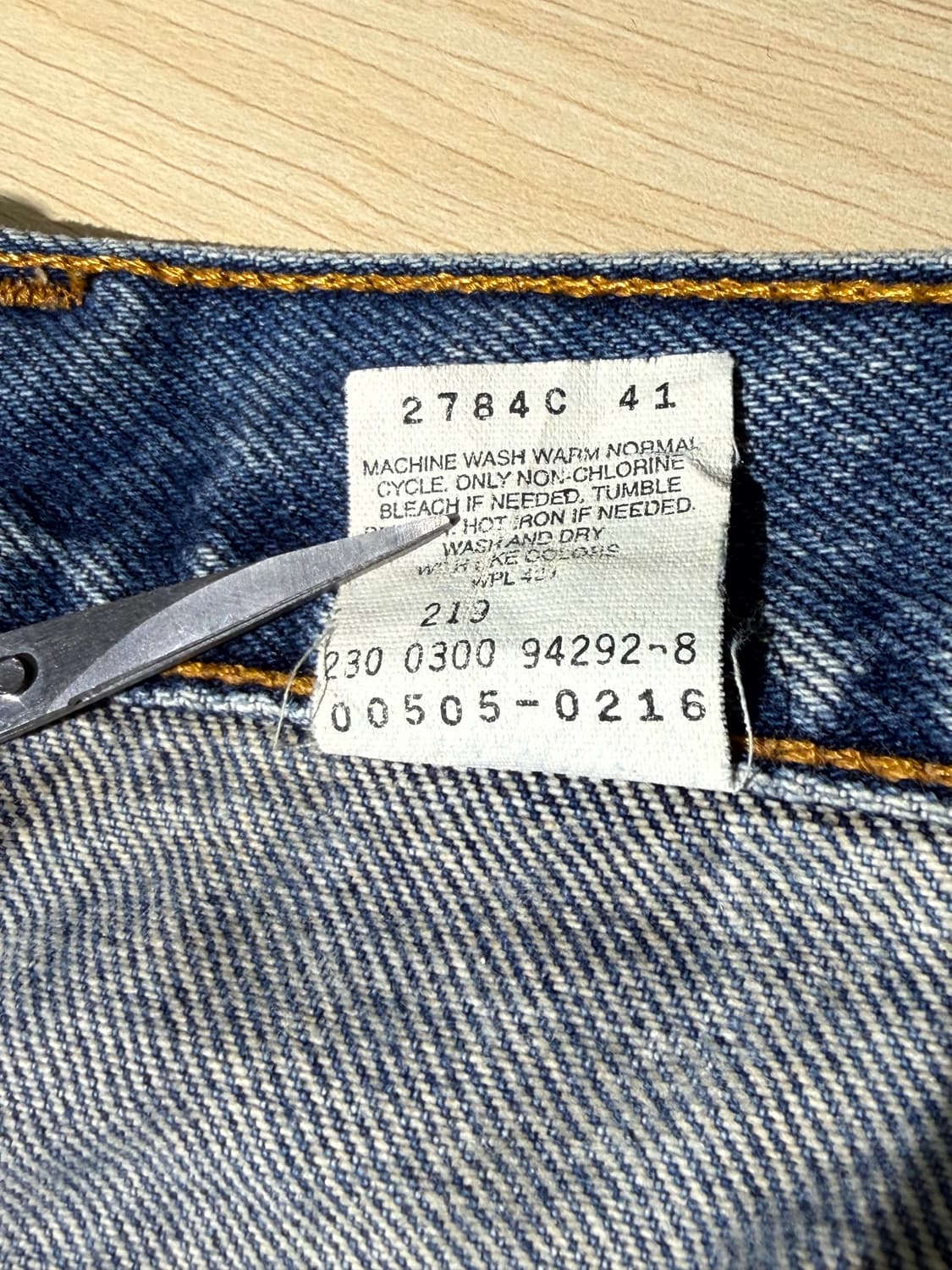 Levi's 505 리바이스 (33.5) 상품이미지9