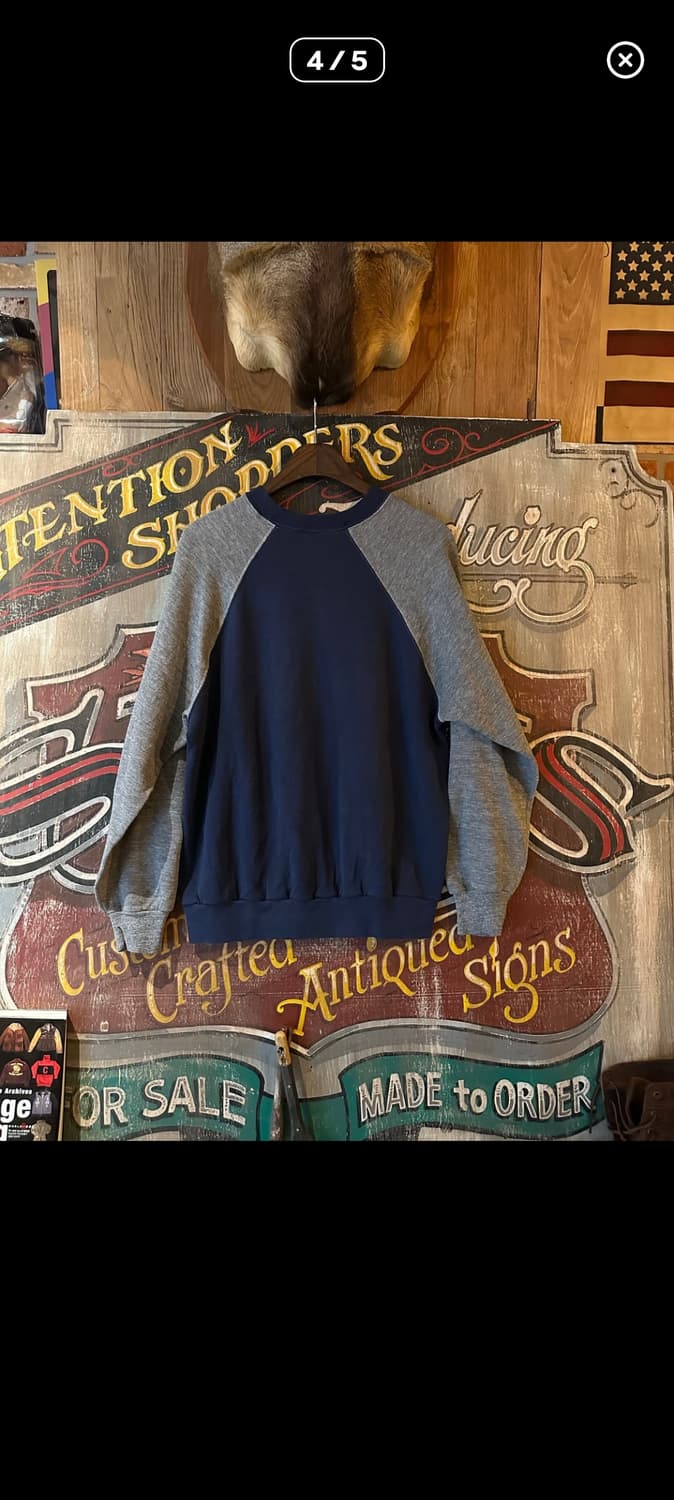 80s Nike USA made 스웻셔츠 상품이미지2
