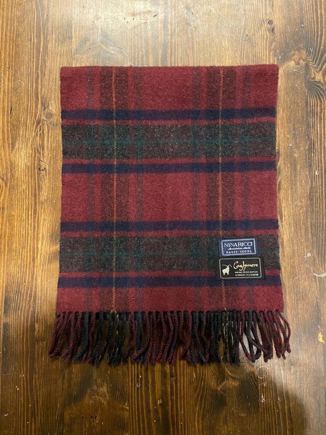 니나리치 캐시미어 투페이스 머플러  상품이미지3