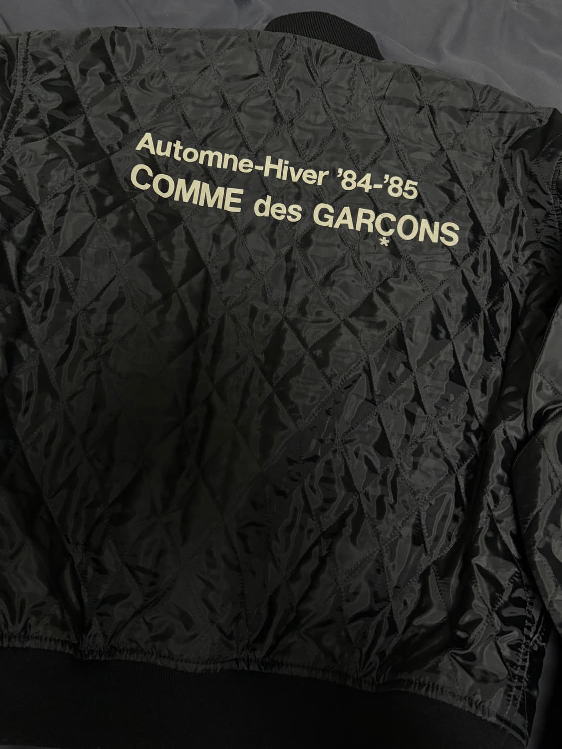 꼼데가르송 퀼팅 스태프 자켓 m 상품이미지1