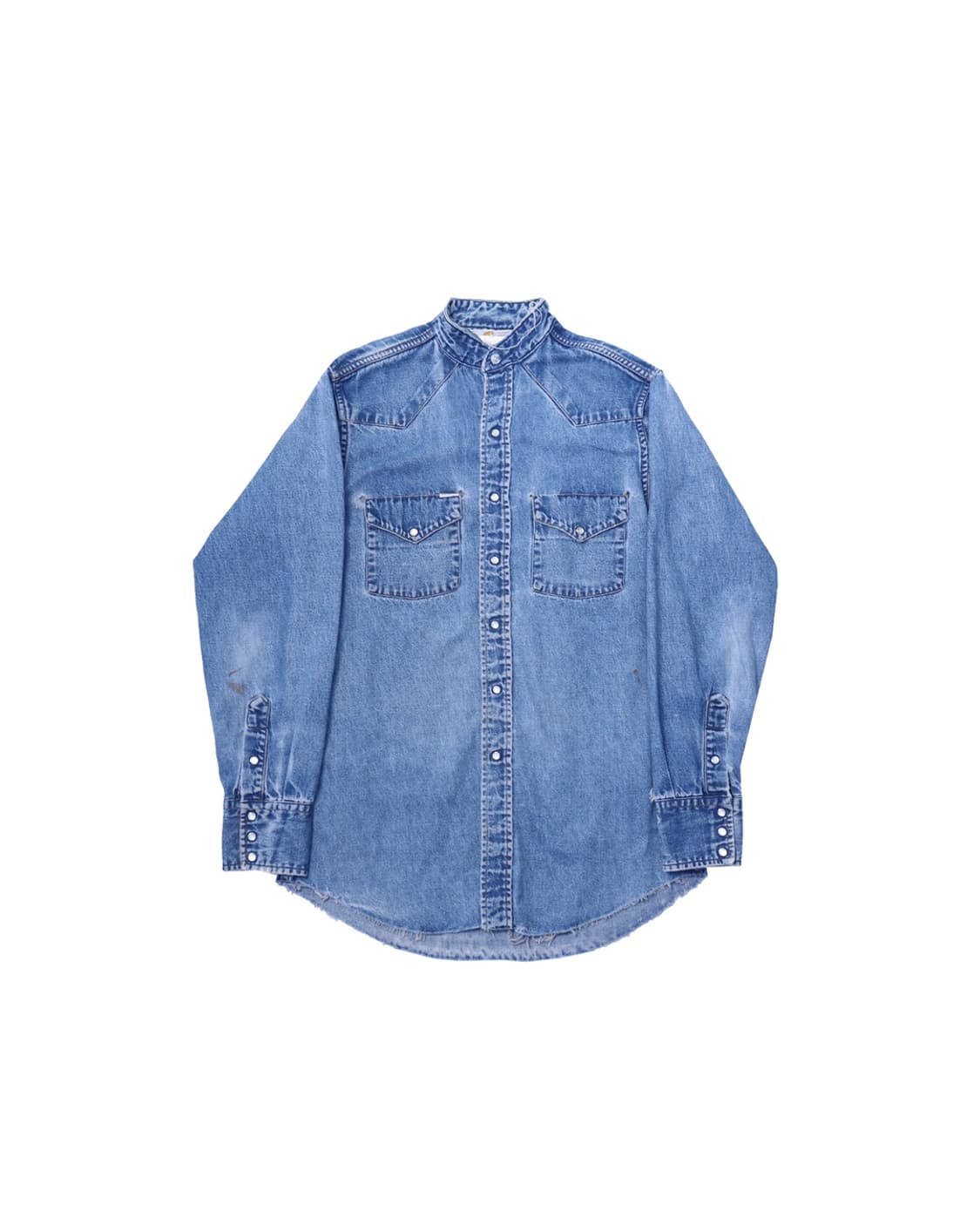 올드파크(Old Park) 칼하트 리메이크 데님 웨스턴 셔츠 상품이미지1