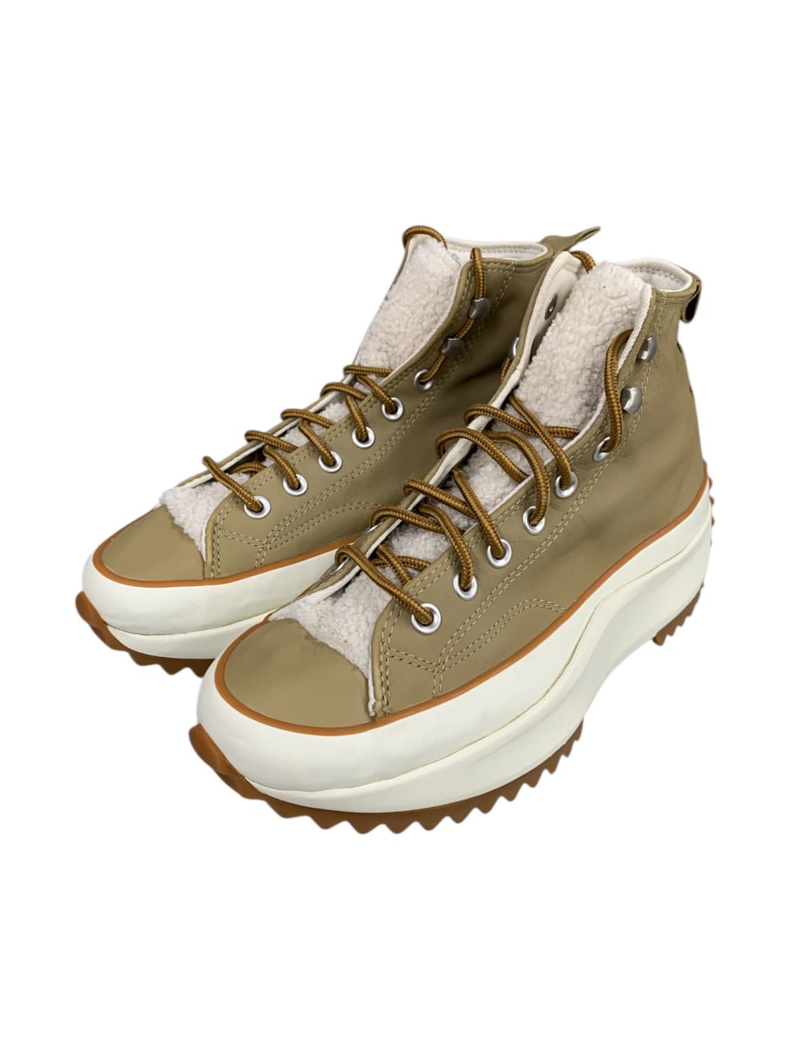 컨버스 런 스타 하이크 하이 셰르파 노마드 카키 270 상품이미지2