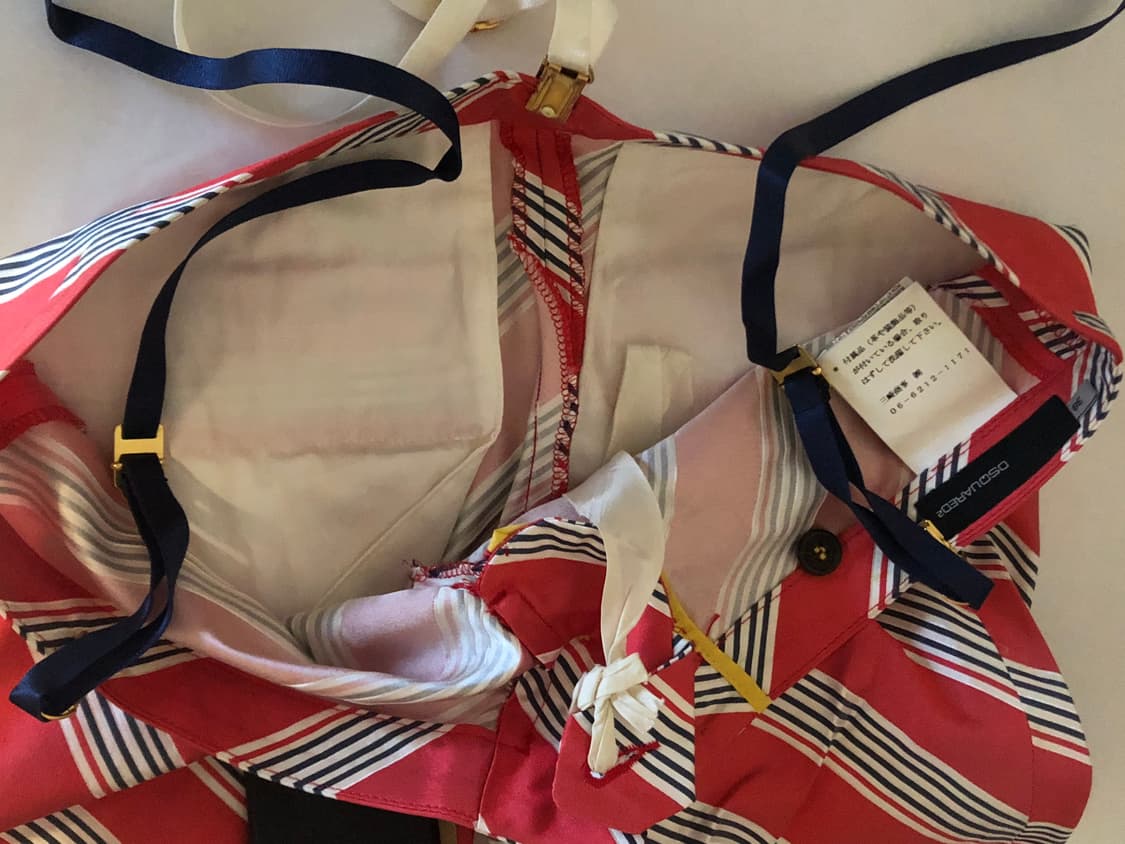 디스퀘어드2 서스펜더(멜빵) 실크 크롭팬츠 상품이미지5