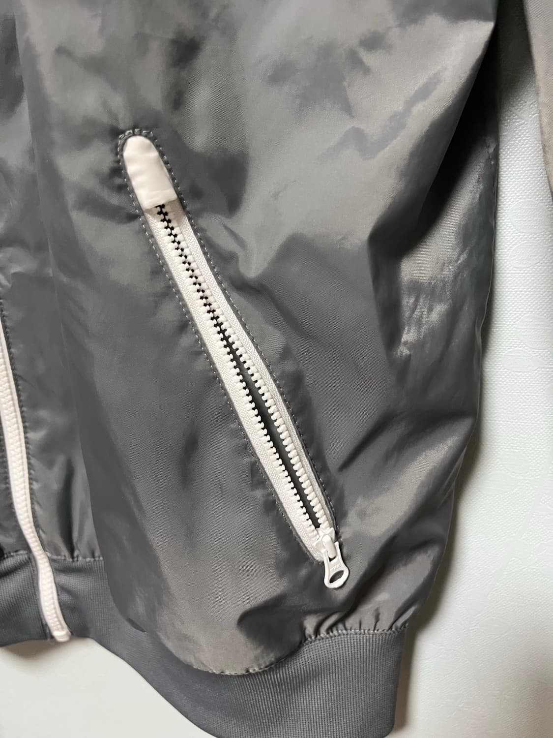 나이키  윈드러너(windrunner) 바람막이 화이트/그레이 상품이미지4