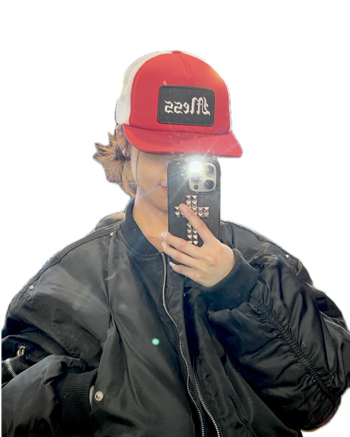 슈프림 메스 메쉬 백 5-패널 캡 레드 - 23FW 상품이미지2