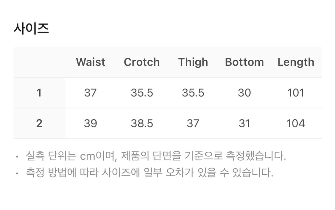 코이세이오 더블 스티치 데님 팬츠 블랙 size 1 상품이미지2